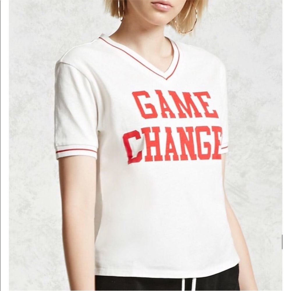 Game Changer Vintage Football/Baseball Raglan tee